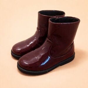 ZARA GIRLS PATENT BOOTS